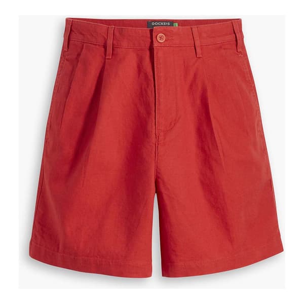 Dockers Shortsit Pleated Original Punainen 28 Nainen