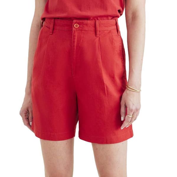 Dockers Shortsit Pleated Original Punainen 28 Nainen