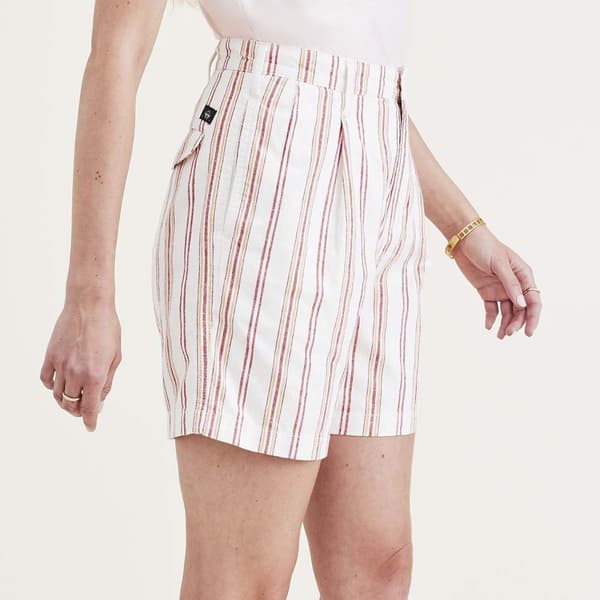 Dockers Shortsit Pleated Original Beige 27 Nainen