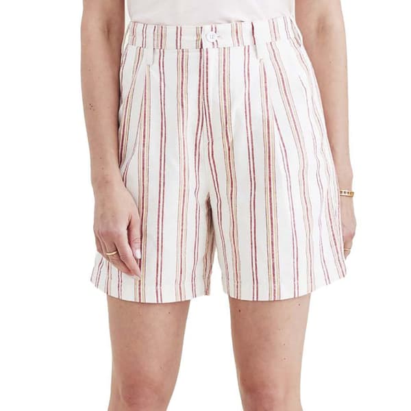 Dockers Shorts Pleated Original Beige 27 Kvinna