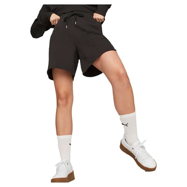 Puma Shorts Her Svart S Kvinna