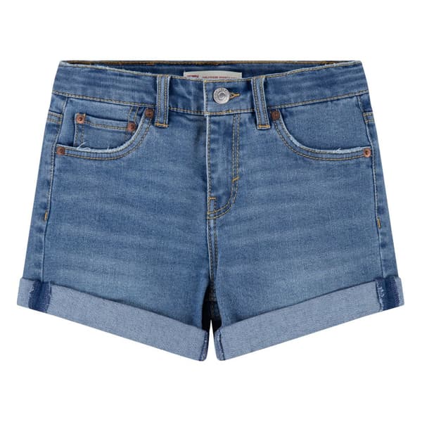 Levi´s ® Kids Girlfriend Lyhyet Farkut Sininen 14 Years Tyttö