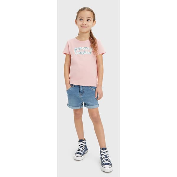 Levi´s ® Kids Girlfriend Lyhyet Farkut Sininen 14 Years Tyttö