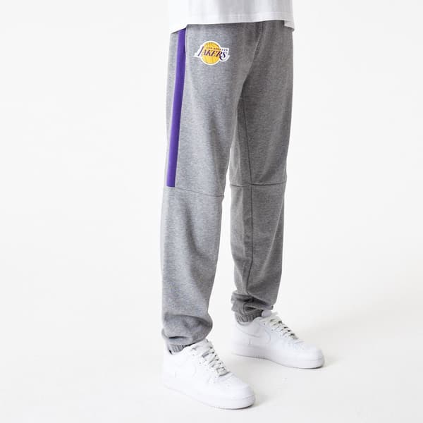 New Era Joggare Nba Colour Block Los Angeles Lakers Grå M Man