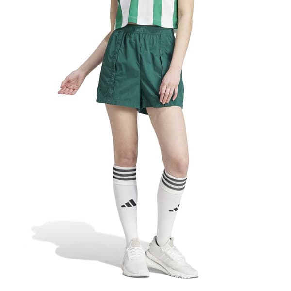 Adidas Shortsit Tiro Snap-button Vihreä XL / Regular Nainen