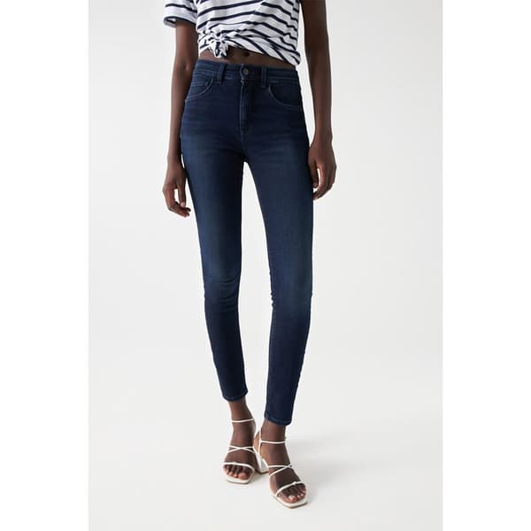 Salsa Jeans Jeans Glamour Skinny Fit 21006995 Blå 29 / 30 Kvinde