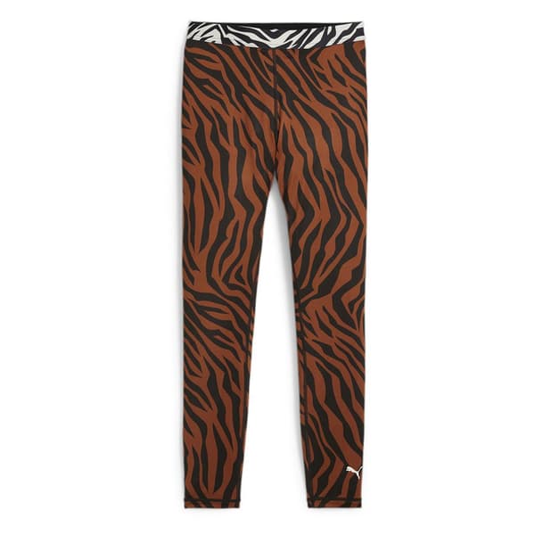 Puma Strumpbyxor Animal Remix 7/8 Brun L Kvinna