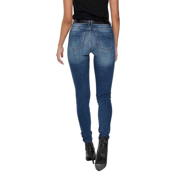 Only Jeans Shape Life Regular Skinny Rea7629 Blå 25 / 32 Kvinde