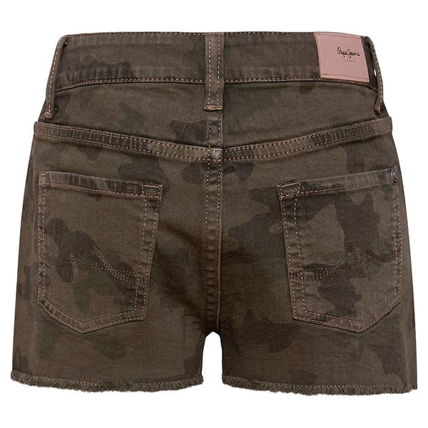 Pepe Jeans Shorts Byxor Patty Camo Grönt 8 Years Flicka