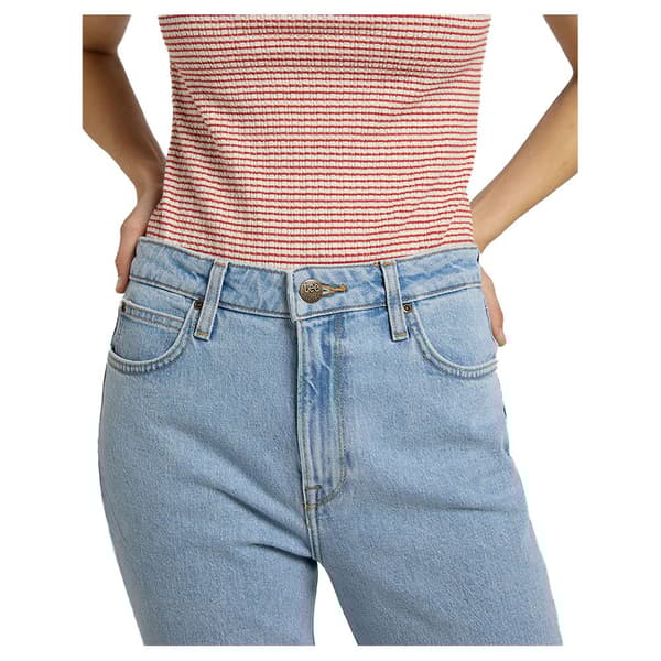 Lee Jeans Carol Blå,Grå 30 / 31 Kvinna
