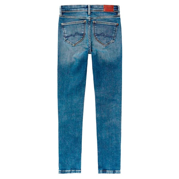 Pepe Jeans Byxor Pixlette High Blå 16 Years Flicka