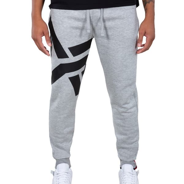 Alpha Industries Side Logo Joggers Harmaa S Mies