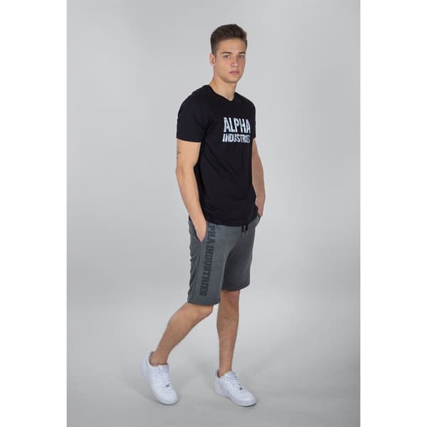 Alpha Industries Big Letters Shorts Grå 3XL Mand
