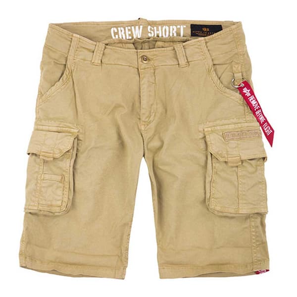 Alpha Industries Crew Shorts Brun 30 Mand