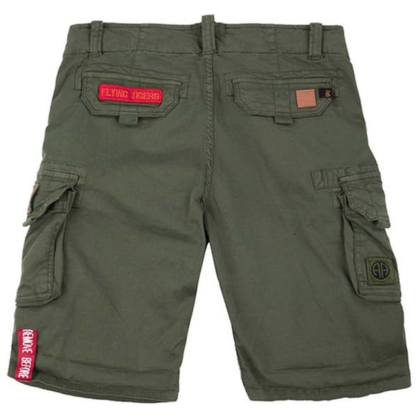 Alpha Industries Crew Patch Shorts Grönt 36 Man