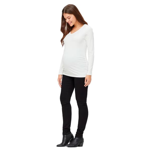 Mamalicious Jeans Til Barsel Lola Slim Sort 27 / 32 Kvinde