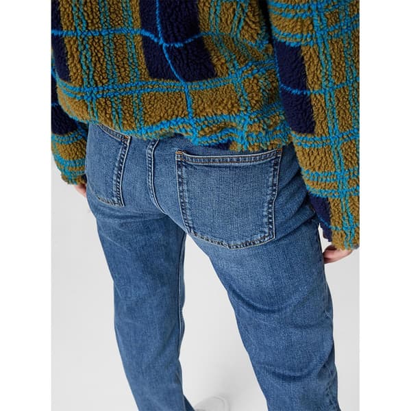Noisy May Jeans Isabel High Waist Ankle Mom Ki018mb Blå 26 / 32 Kvinde