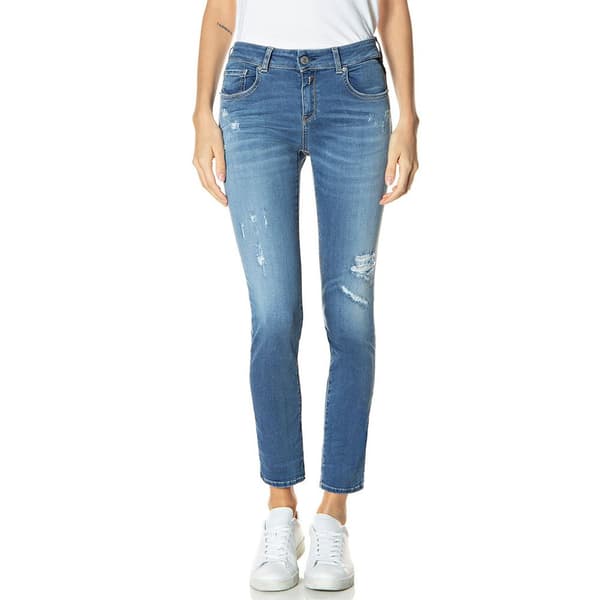 Replay Jeans Faaby Blå 23 / 28 Kvinna