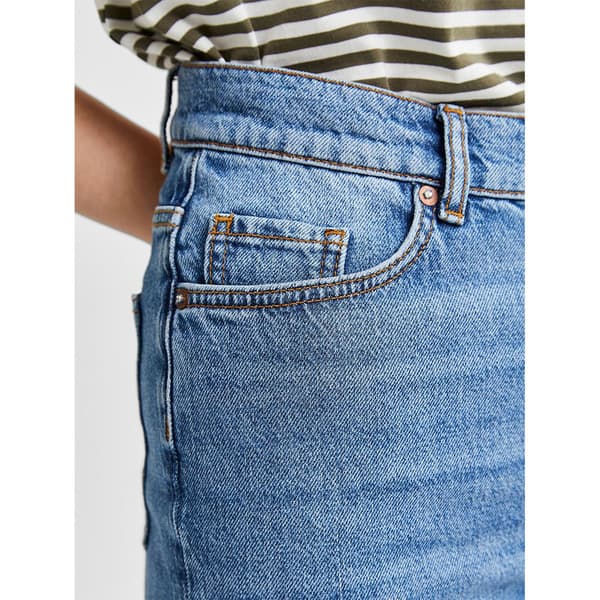Selected Jeans Med Hög Midja Amy Slim Chambly U Blå 28 / 32 Kvinna