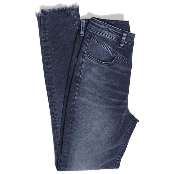 Guess Jeans Sexy Straight Blå 27 Kvinde