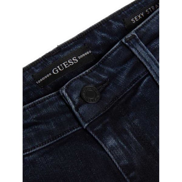 Guess Jeans Sexy Straight Blå 27 Kvinde