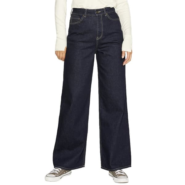 Jack & Jones Jeans Med Hög Midja Tokyo Wide Cr6004 Blå 30 / 34 Kvinna