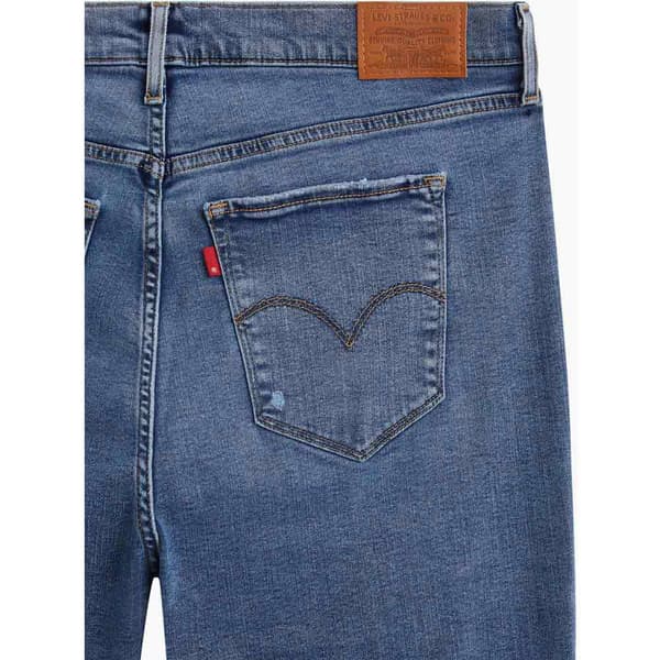 Levi´s ® Plus 724 High Rise Straight Jeans Blå 24 / M Kvinde
