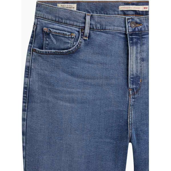 Levi´s ® Plus 724 High Rise Straight Jeans Blå 24 / M Kvinde