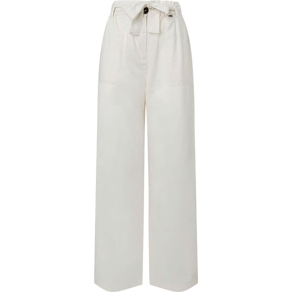 Pepe Jeans Byxor Lourdes Vit M Kvinna