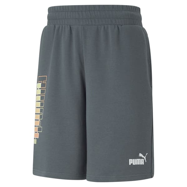 Puma Shorts Power Summer Graphics Grå S Mand
