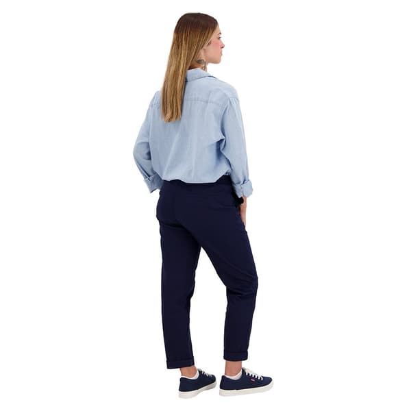 Dockers Chino Byxor Weekend Regular Slim Ankle Fit Blå 26 Kvinna