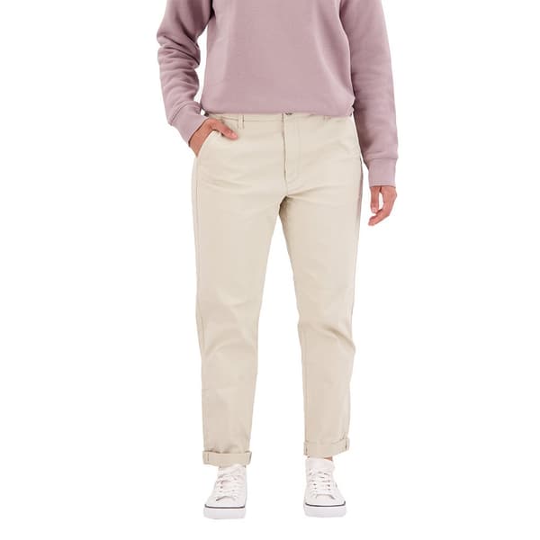 Dockers Chino Byxor Weekend Regular Slim Ankle Fit Beige 26 Kvinna