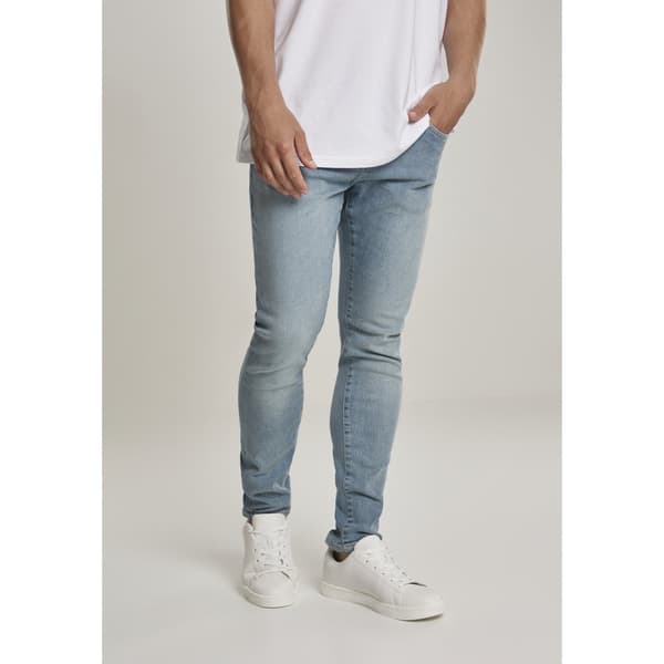 Urban Classics Denim Bukser Slim Fit Blå 28 / 32 Mand
