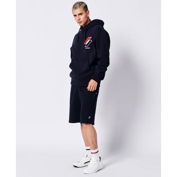 Superdry Sweatshorts Code Sl Essential Blå S Man