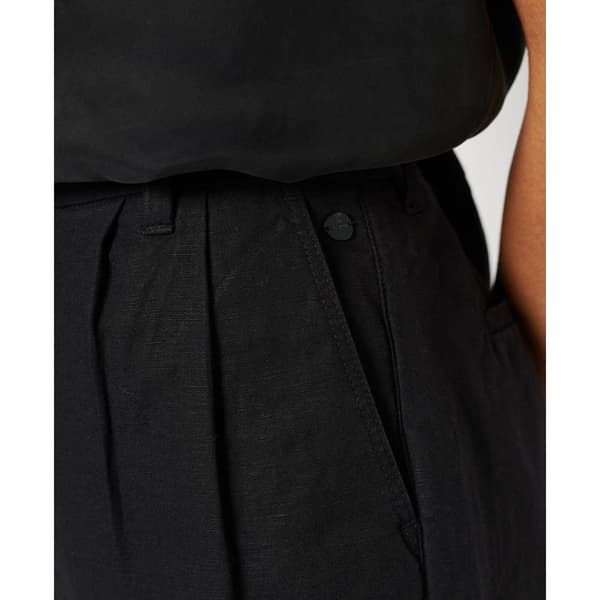 Superdry Shortsit Studios Linen Musta M Nainen