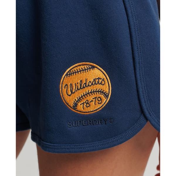 Superdry Shortsit Vintage Collegiate Sininen L Nainen
