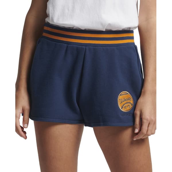 Superdry Shortsit Vintage Collegiate Sininen L Nainen