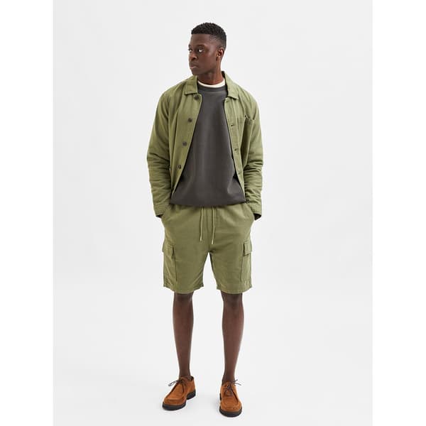 Selected Shortsit Loose Portland Vihreä S Mies