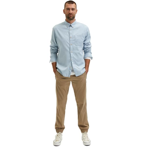 Selected Byxor Slim Halkirk Grönt S Man