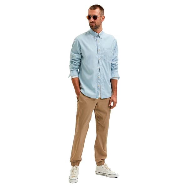 Selected Byxor Slim Halkirk Grönt S Man
