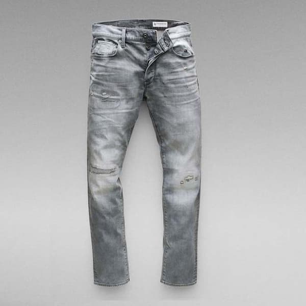 G-star Jeans 3301 Slim Grå 28 / 32 Mand