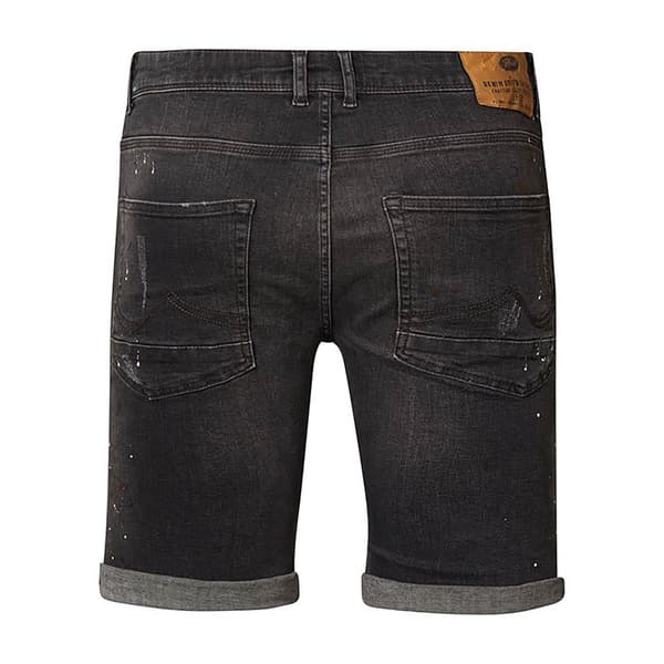 Petrol Industries Jeansshorts M-1020-sho007 Ripped Paint Grå L Man