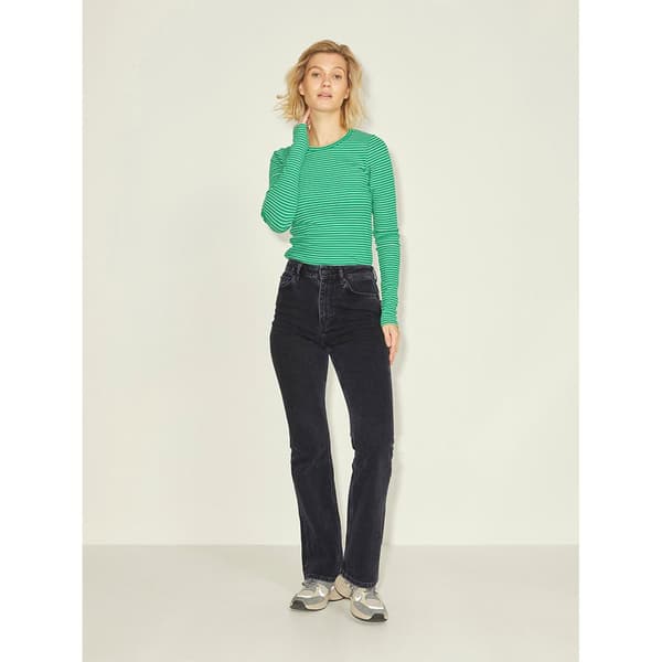 Jack & Jones Korkeavyötäröiset Farkut Turin Bootcut Musta 31 / 30 Nainen