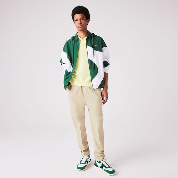 Lacoste Verkkahousut Xh2628 Vihreä XS Mies