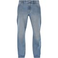 Miniatyrbillede 1 af 8: Urban Classics Jeans Med Mellemtalje Straight Slit Blå 38 Mand