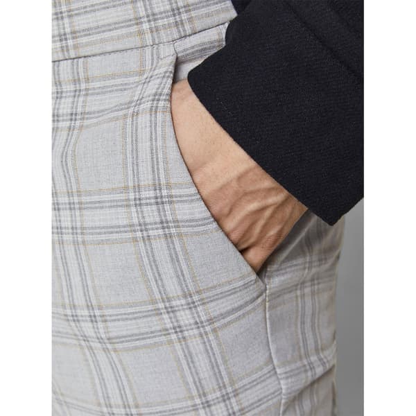 Jack & Jones Kjole Bukser Marco Connor Akm Check Sn Grå 32 / 32 Mand