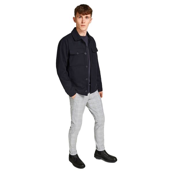 Jack & Jones Kjole Bukser Marco Connor Akm Check Sn Grå 32 / 32 Mand