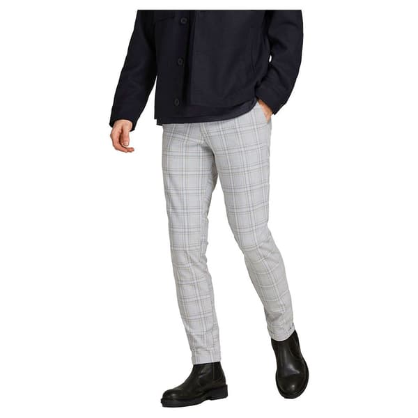 Jack & Jones Kjole Bukser Marco Connor Akm Check Sn Grå 32 / 32 Mand