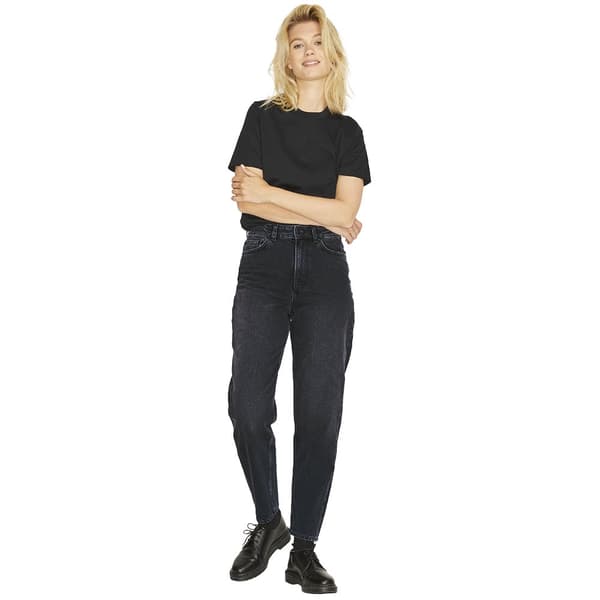 Jack & Jones Korkea Vyötärö Cr Lisbon Mom 4007 Farkut Musta 29 / 32 Nainen