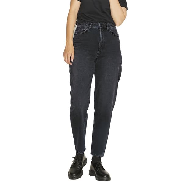 Jack & Jones Korkea Vyötärö Cr Lisbon Mom 4007 Farkut Musta 29 / 32 Nainen